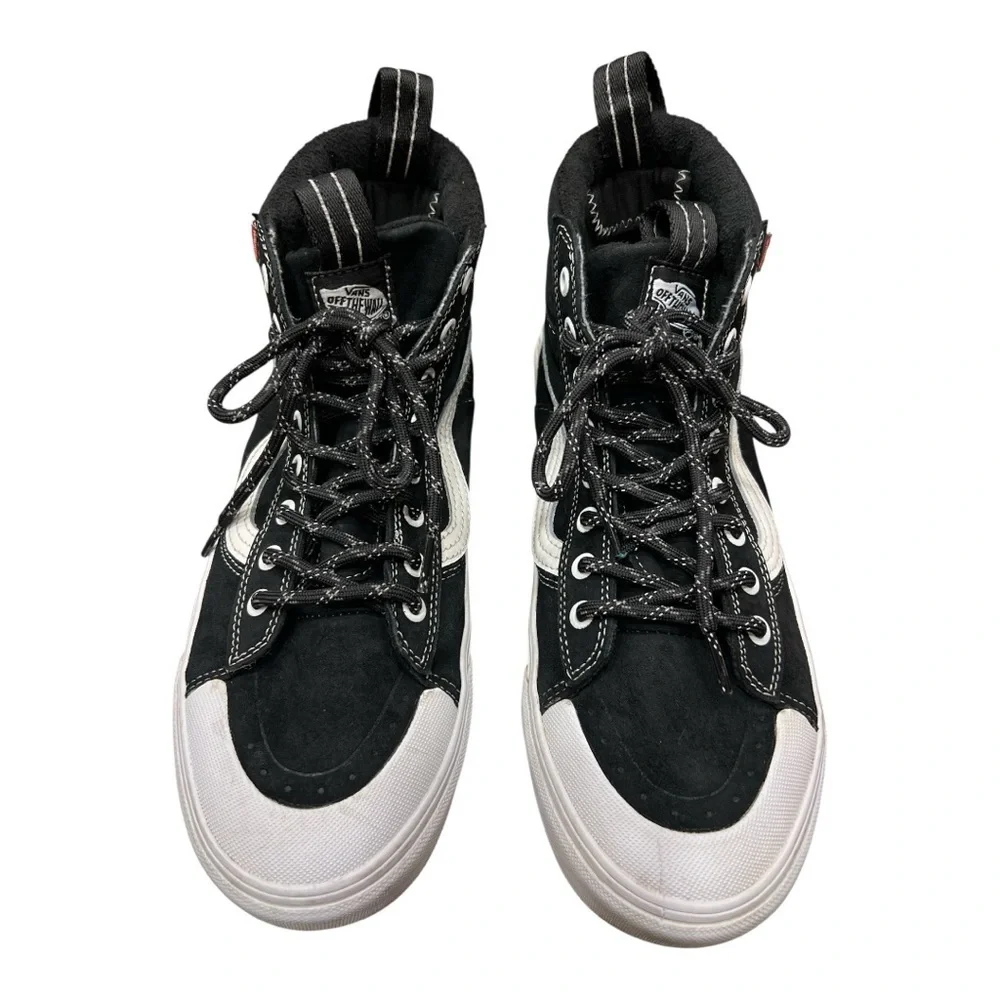 Vans Men's 9.5 M Black Sk8-Hi 500714 All Weather Boots Primaloft Insulation HEIQ